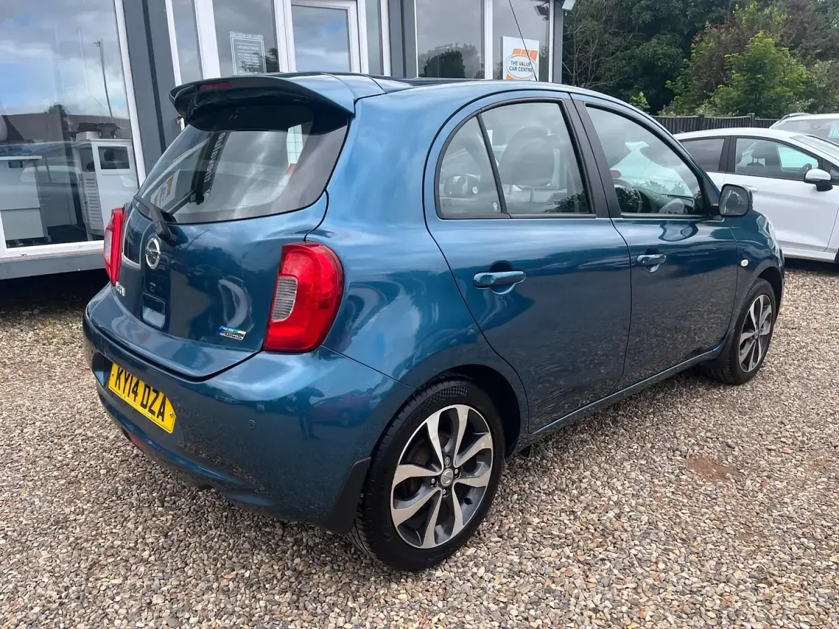 Used Nissan Micra S 2014 Blue Hatchback