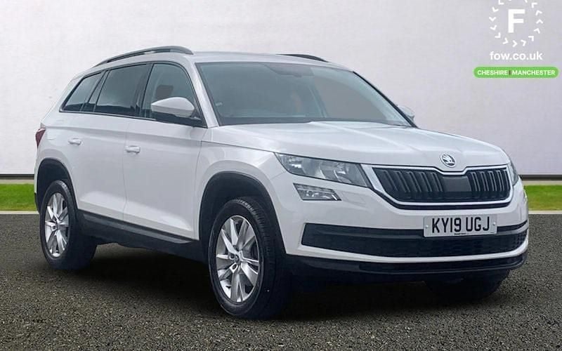 White Used 2018 Skoda Kodiaq SE Technology SUV | £16,899 (Fair price) - Image 1/4