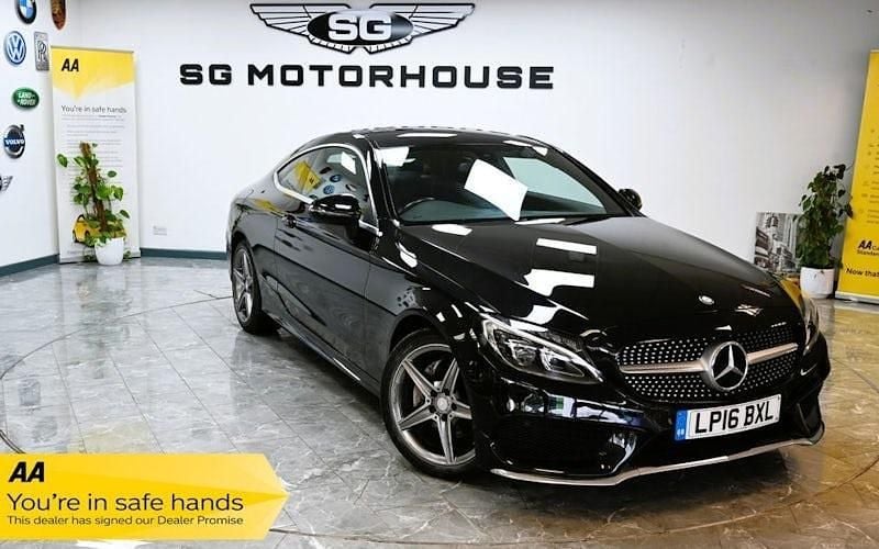 Used 2018 Mercedes C220 AMG line Coupe | £14,695 (Good price) - Image 1/4
