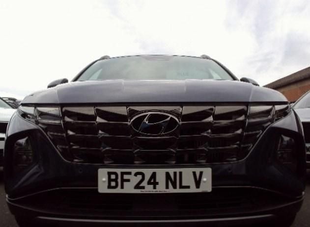 Tropical sea blue pearl metall Used 2024 Hyundai Tucson Ultimate SUV | £28,500 (Super price) - Image 1/4