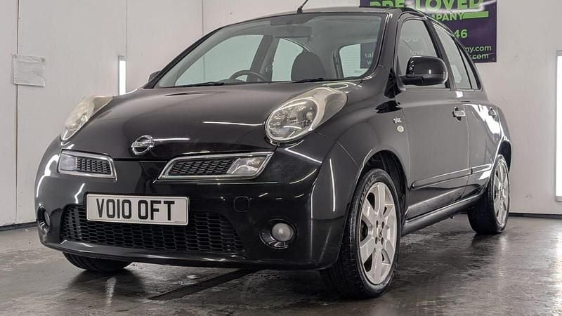 Used Nissan Micra N-TEC 79 HP (58 kW) 2010 Black Hatchback