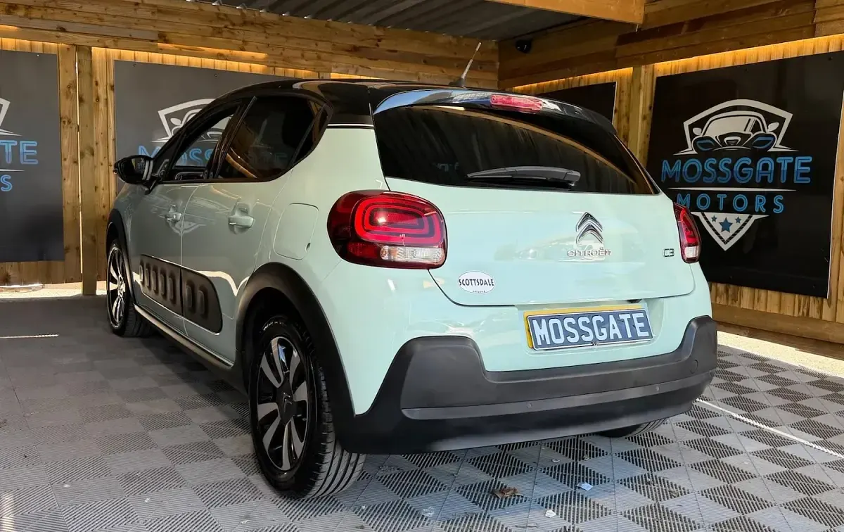 Used Citroën C3 Flair 110 HP (80 kW) 2017 Green Hatchback