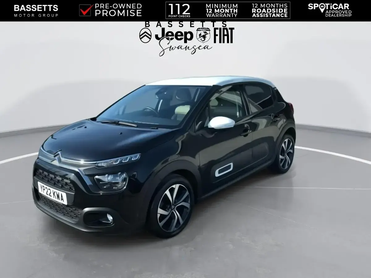 Usado Citroën C3 PureTech 83 HP (61 kW) 2022 Preto Citadino