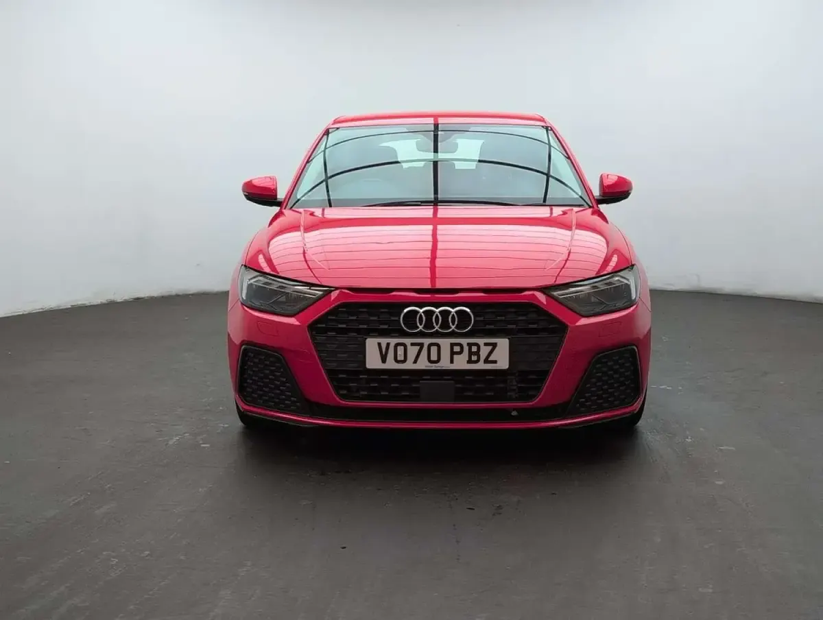 Used Audi A1 Sportback Design 95 HP (69 kW) 2021 Red Hatchback