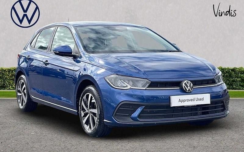 Blue Used 2024 VW Polo Life Hatchback | £18,542 (Good price) - Image 1/4