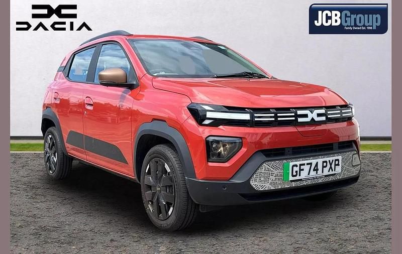 Red New 2024 Dacia Spring Extreme Hatchback | £12,495 (Super price) - Image 1/4