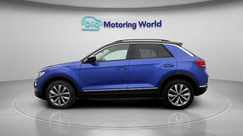 Used VW T-Roc Design 150 HP (110 kW) 2020 Blue SUV