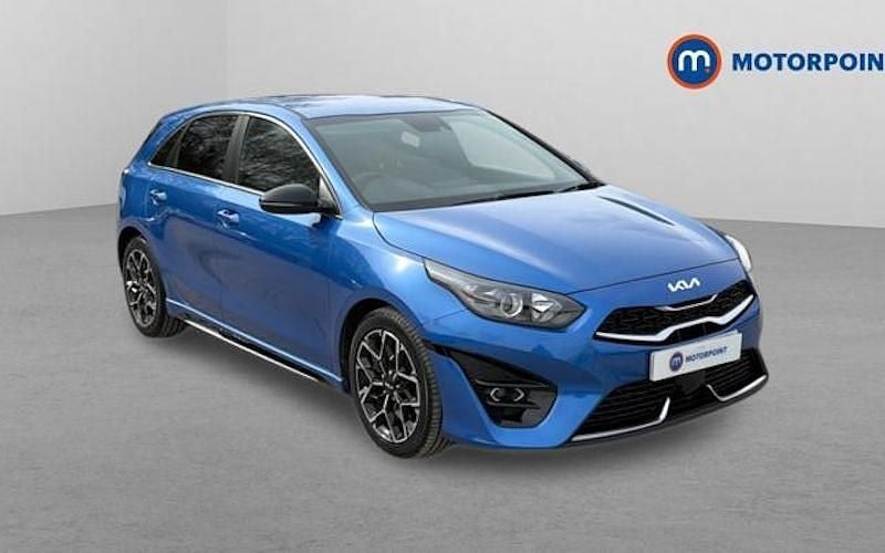 Used Kia Ceed GT-Line 160 HP (117 kW) 2023 Blue Hatchback
