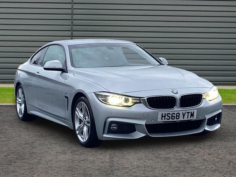 Silver Used 2019 BMW 420 M Sport Coupe | £16,295 (Fair price) - Image 1/4