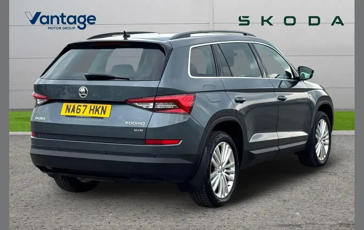 Używany Skoda Kodiaq SE L 187 KM (137 kW) 2017 Szary SUV
