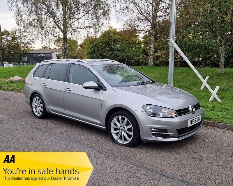 Silver Used 2016 VW Golf VII GT Estate | £8,995 (Fair price) - Image 1/3