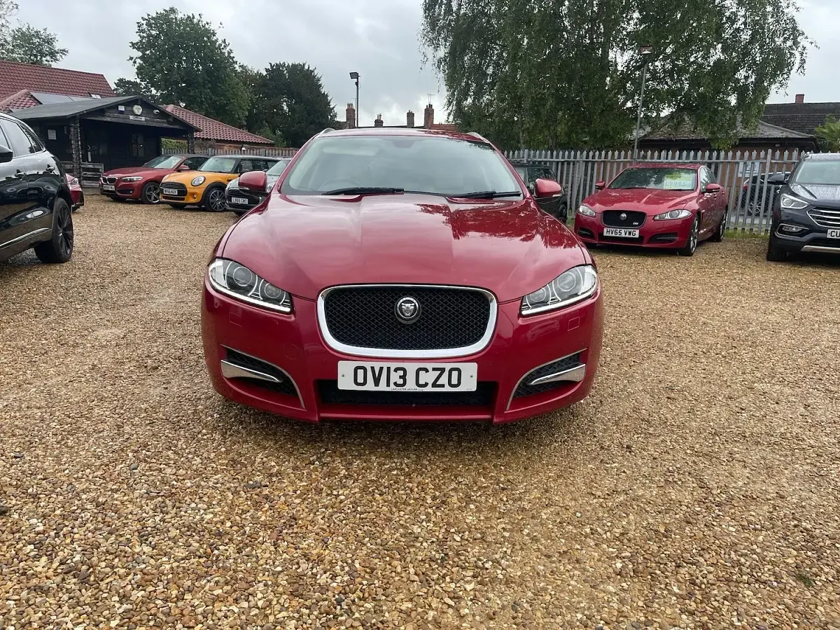 Used Jaguar XF Sportbrake Premium Luxury 2013 Red Estate