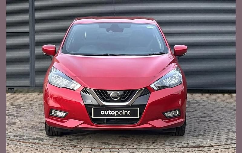 Used Nissan Micra Tekna 91 HP (66 kW) 2021 Red Hatchback
