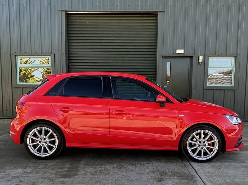 Used Audi A1 S-Line 2015 Red Hatchback