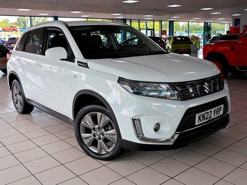 White Used 2022 Suzuki Vitara SZ-T SUV | £14,989 (Fair price) - Image 1/4