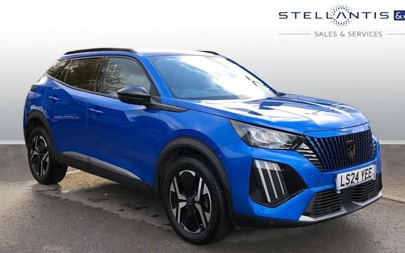 Blue Used 2024 Peugeot 2008 Allure SUV | £15,336 (Fair price) - Image 1/4