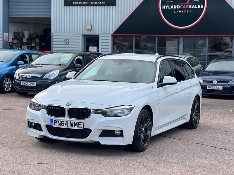 White Used 2014 BMW 320 M Sport Estate | £9,995 (Fair price) - Image 1/3