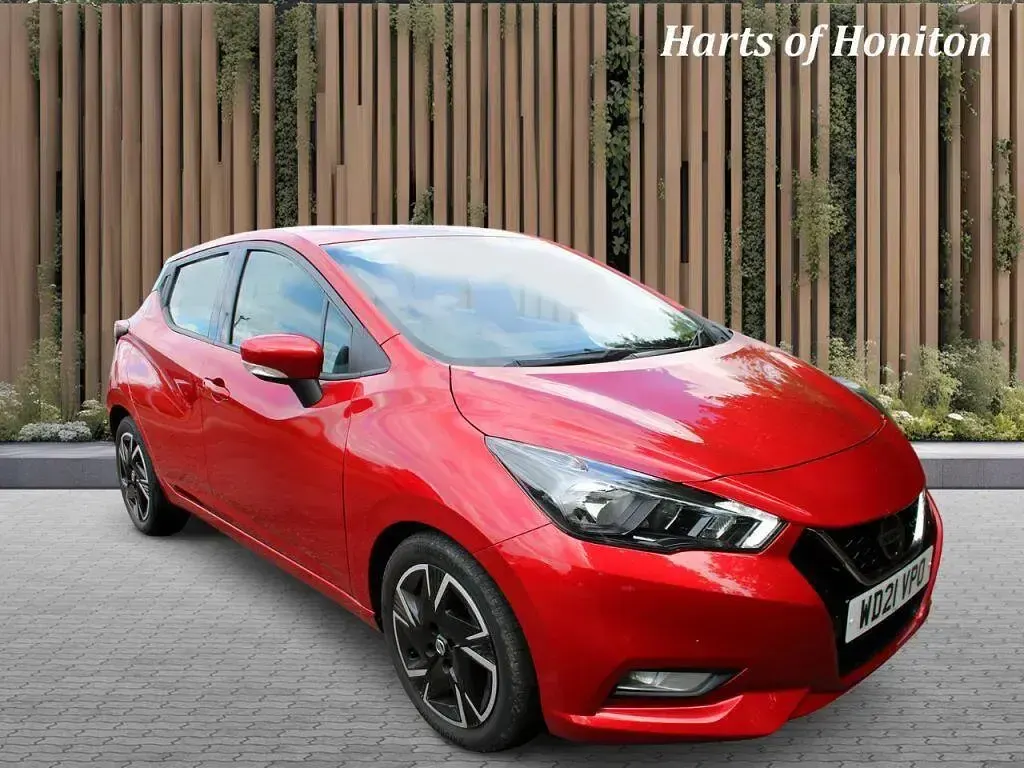 Used Nissan Micra Acenta 2021 Red Hatchback