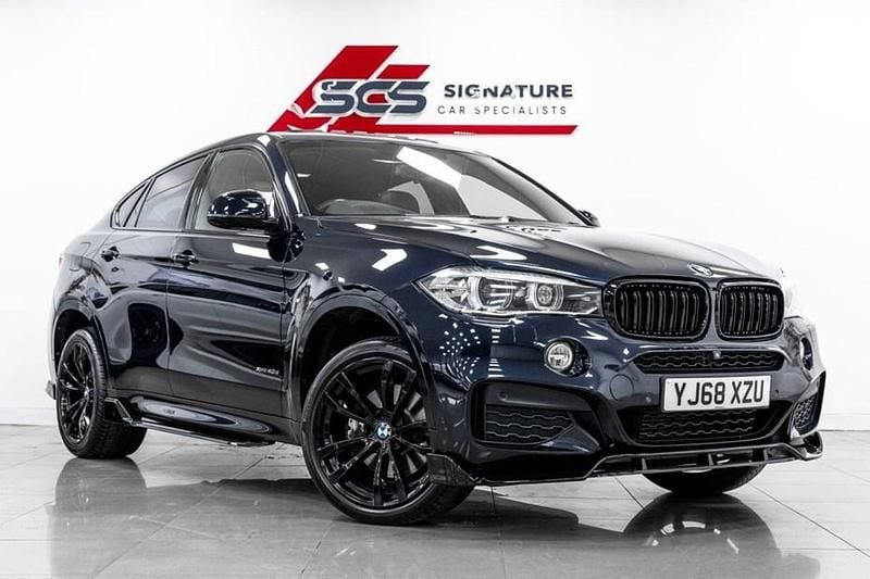 Black Used 2018 BMW X6 M Sport SUV | £19,995 (Fair price) - Image 1/1