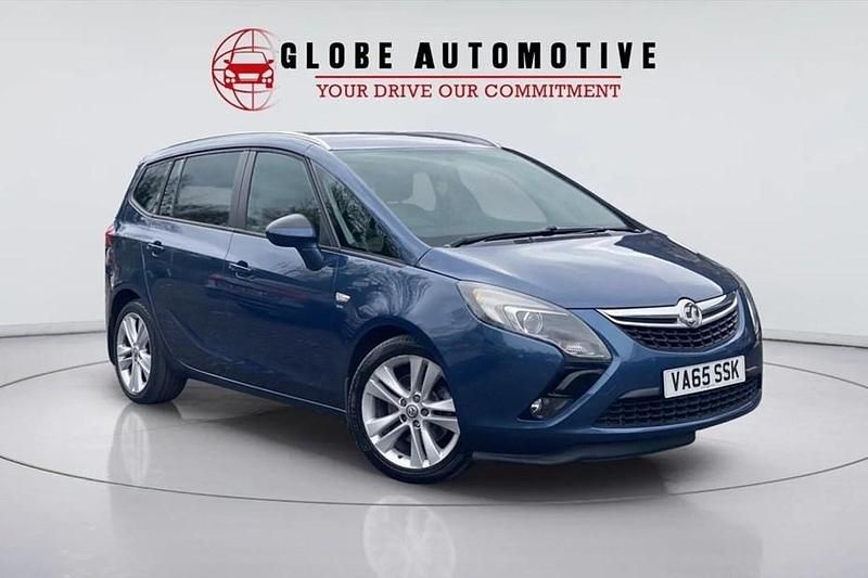 Used Vauxhall Zafira Tourer SRi 170 HP (125 kW) 2016 Blue MPV