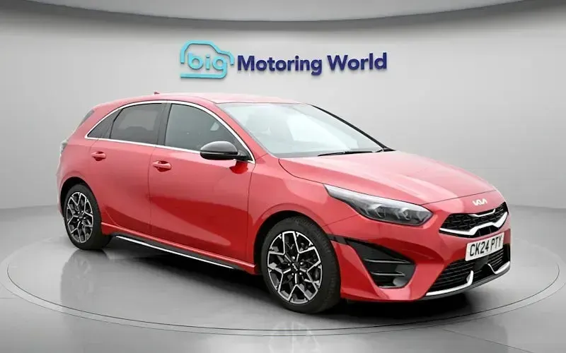 Used Kia Ceed GT-Line 160 HP (117 kW) 2023 Red Hatchback