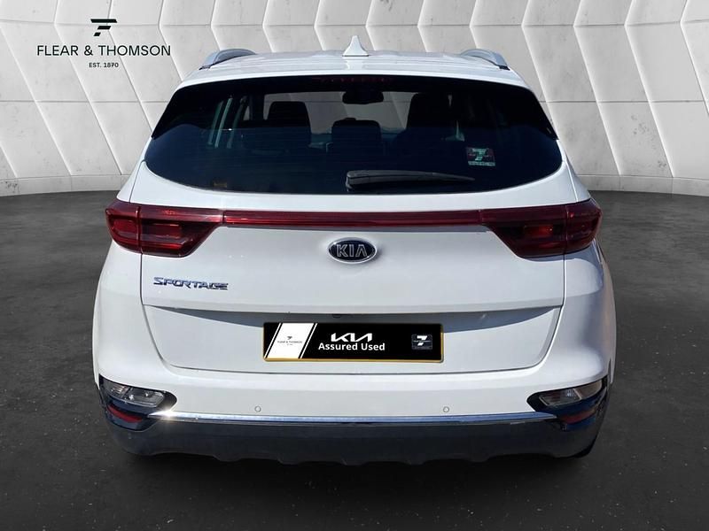 Begagnad Kia Sportage 2019 Vit SUV