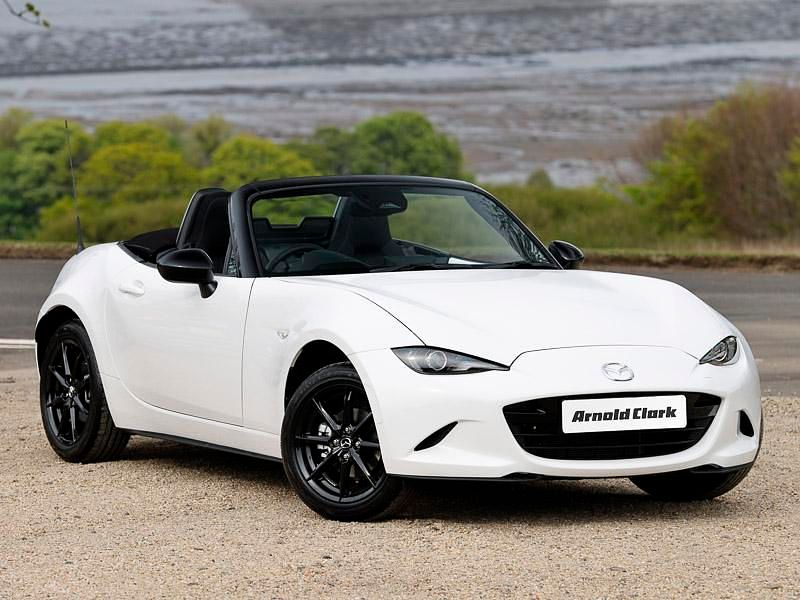 White Used 2024 Mazda MX5 Prime-Line Cabriolet | £23,998 (Super price) - Image 1/4