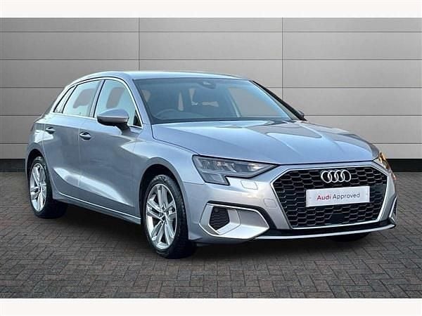 Silver Used 2020 Audi A3 Sport Hatchback | £19,295 (Fair price) - Image 1/4