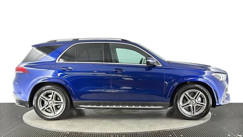 Used Mercedes GLE350 AMG line 320 HP (235 kW) 2021 Blue Estate