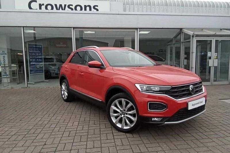 Red Used 2021 VW T-Roc SEL SUV | £19,990 (Fair price) - Image 1/1