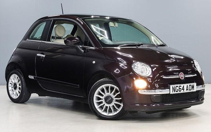 Used Fiat 500 Lounge 105 HP (77 kW) 2014 Mauve/purple Hatchback