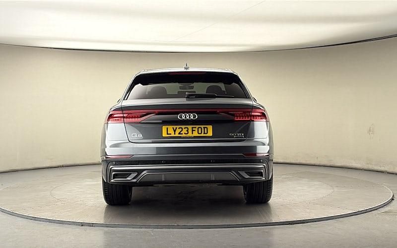 Used Audi Q8 S-Line 286 HP (210 kW) 2022 Daytona gray pearl effect/daytona gray pearl effec SUV