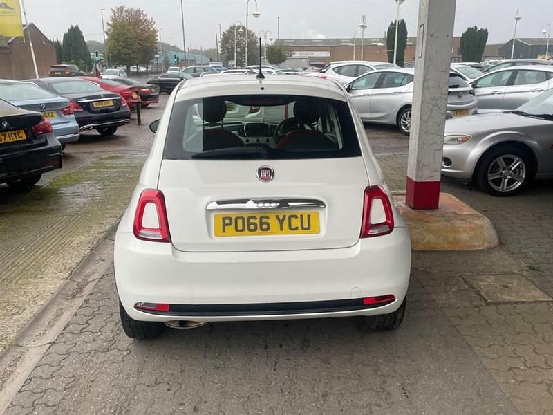 Used Fiat 500 Pop 69 HP (50 kW) 2016 White Hatchback
