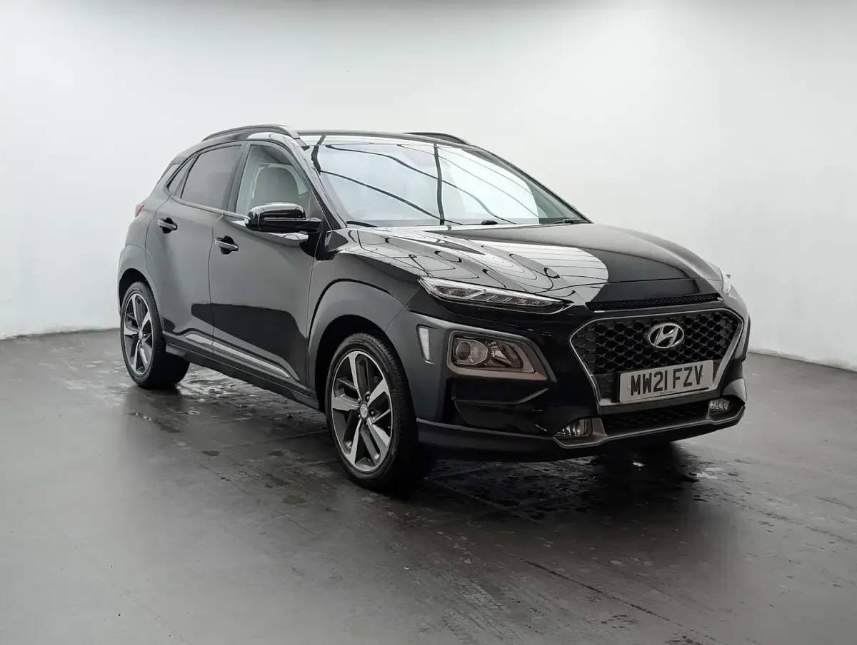 Used Hyundai Kona Premium 120 HP (88 kW) 2021 Black SUV
