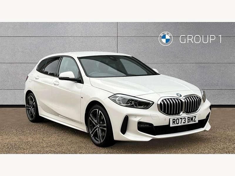 White Used 2023 BMW 118 M Sport Hatchback | £21,895 (Fair price) - Image 1/4
