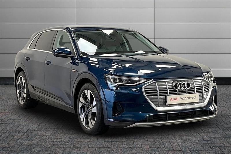 Blue Used 2021 Audi e-tron Sport SUV | £20,490 (Fair price) - Image 1/4