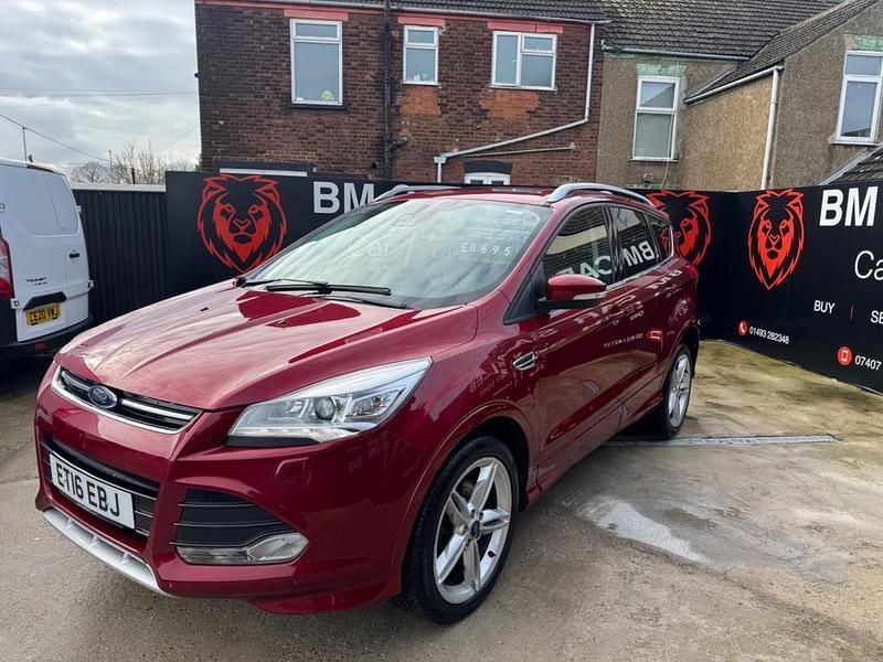 Used Ford Kuga Titanium X 180 HP (132 kW) 2016 Red SUV