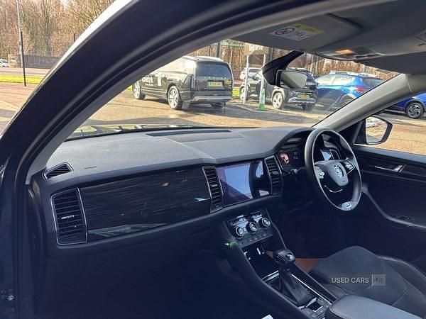 Used Skoda Kodiaq SE L 190 HP (139 kW) 2021 Blue SUV