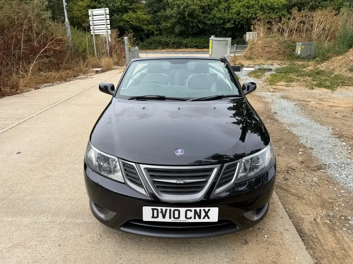 Used Saab 9-3 Vector 177 HP (130 kW) 2010 Black Cabriolet