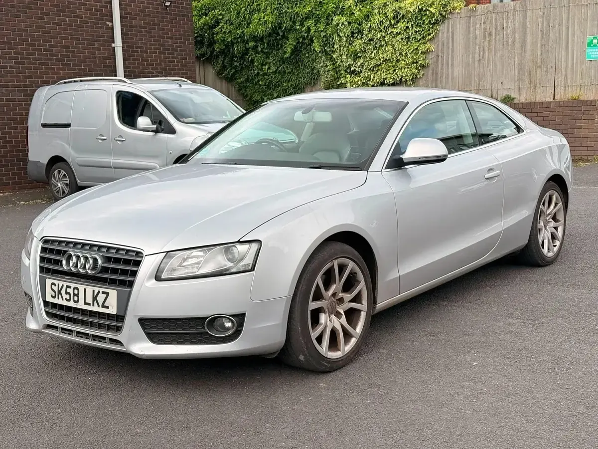 Used Audi A5 Sport 160 HP (117 kW) 2008 Silver Coupe
