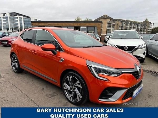Used Renault Clio IV RS Line 130 HP (95 kW) 2019 Orange Hatchback
