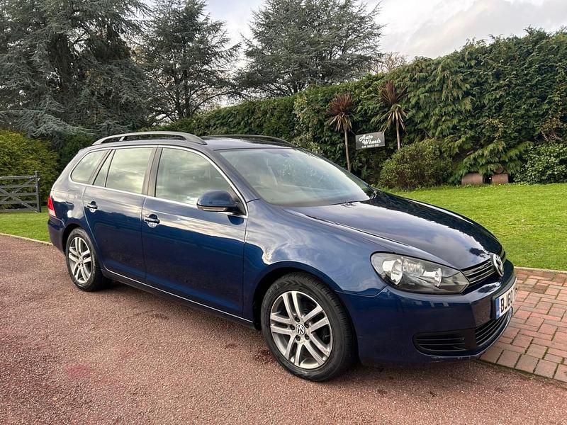 Blue Used 2010 VW Golf VI SE Estate | £3,980 (Fair price) - Image 1/4