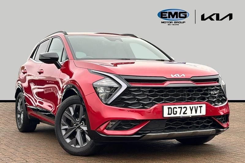 Red Used 2022 Kia Sportage GT-Line SUV | £22,795 (Good price) - Image 1/3