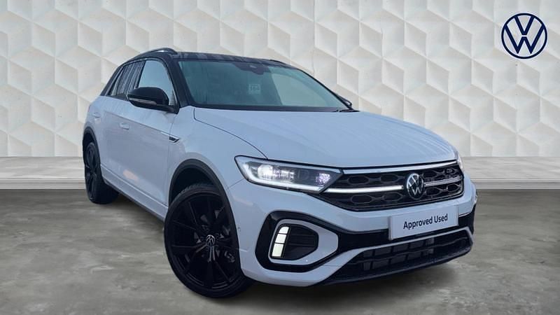 White Used 2025 VW T-Roc Black Edition SUV | £31,800 - Image 1/4