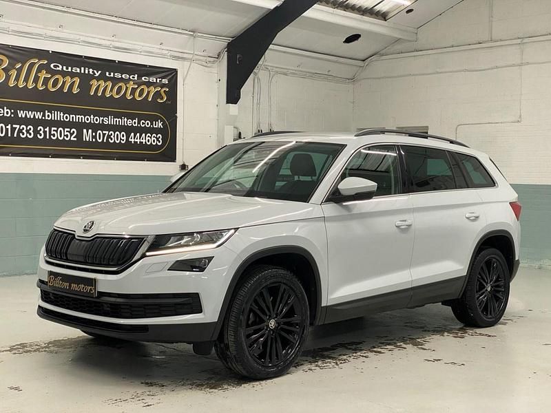 Used Skoda Kodiaq SE L 190 HP (139 kW) 2017 White SUV