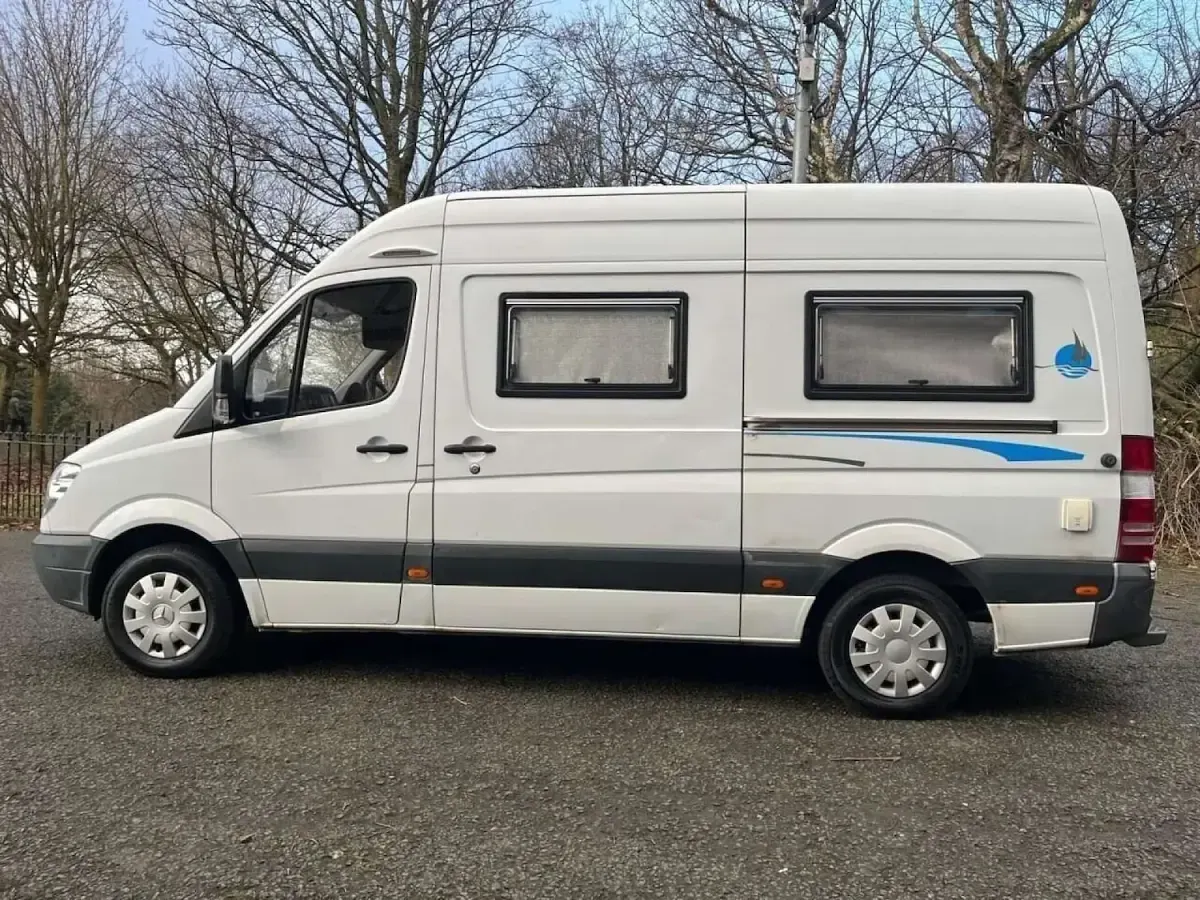 Used Mercedes Sprinter 109 HP (80 kW) 2007 White Van