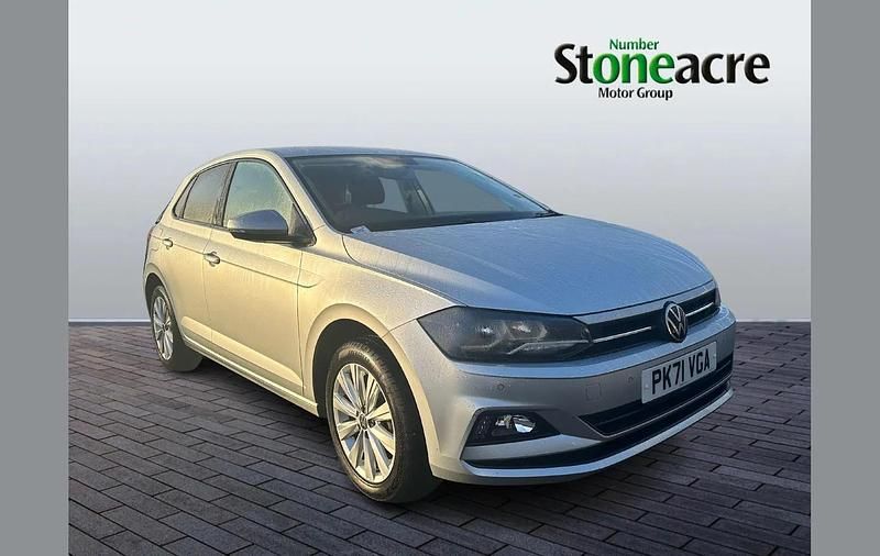 Used VW Polo Match 95 HP (69 kW) 2021 Silver Hatchback