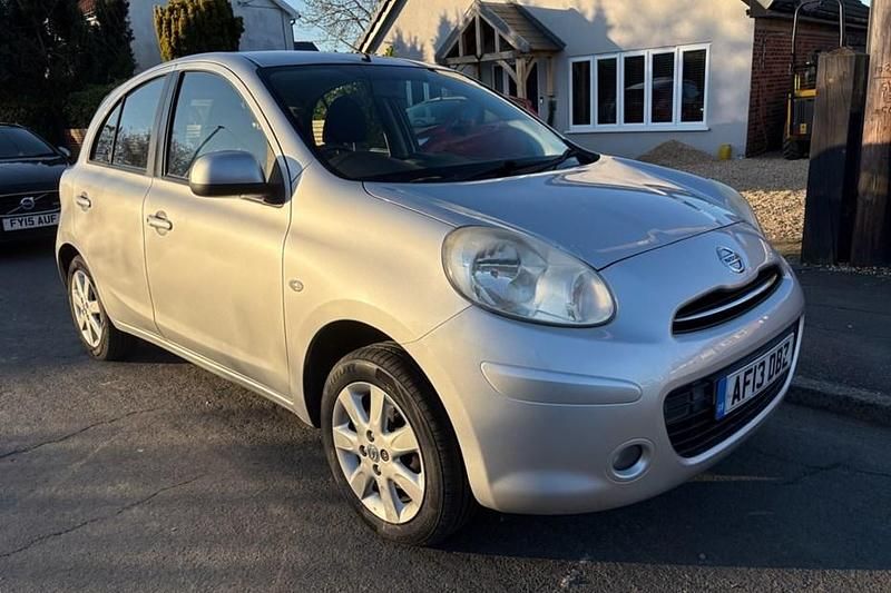 Used Nissan Micra Acenta 2013 Silver Hatchback