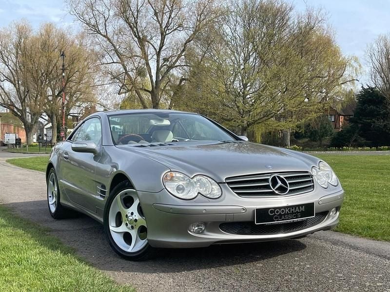Used Mercedes SL500 2005 Silver Cabriolet