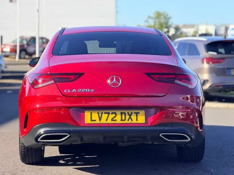 Used Mercedes CLA220 AMG Line Premium 2022 Red Sedan